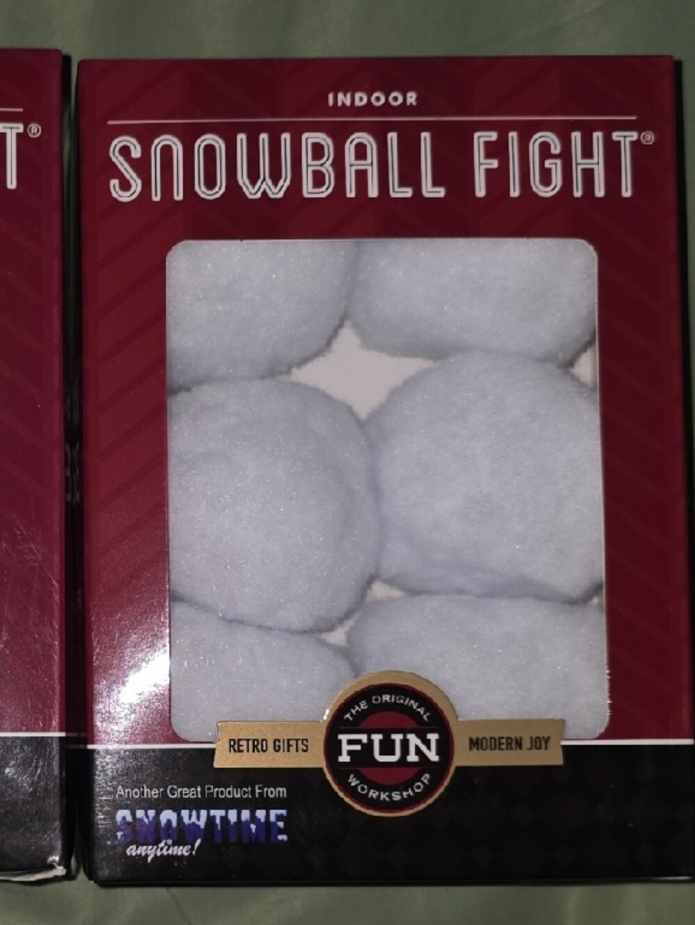 Snowball Fight Indoor Plush Snowballs 6pc